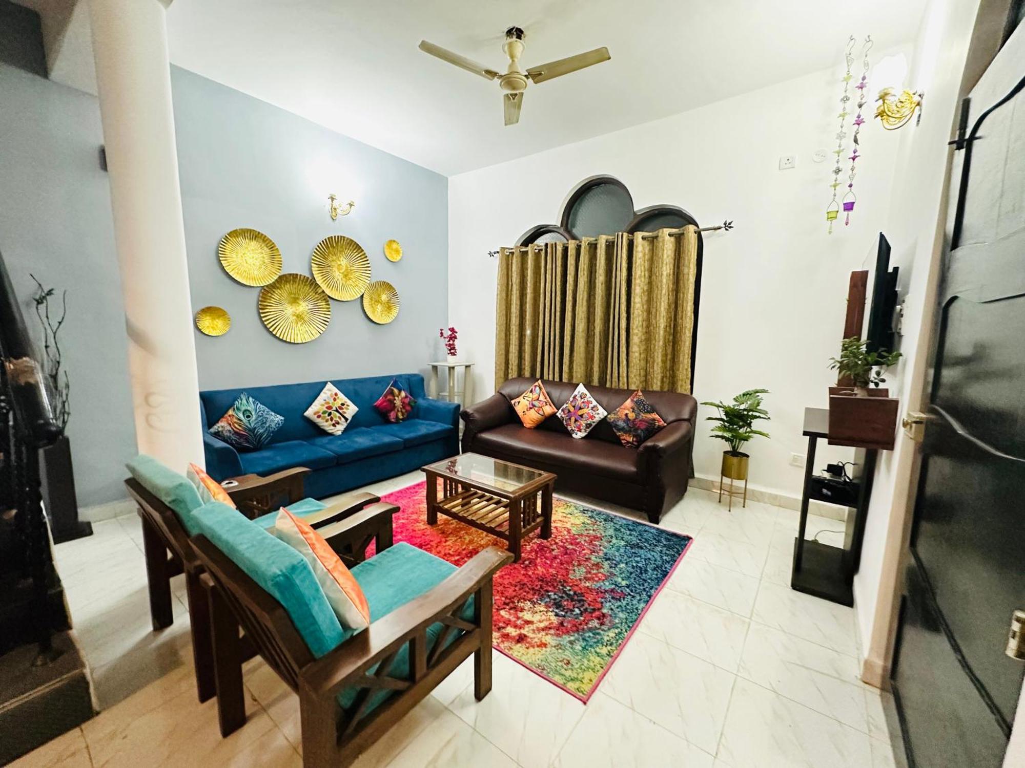 Gr Stays - Duplex 3Bhk Villa With Pool Arpora I Baga Beach 5 Mins Екстериор снимка
